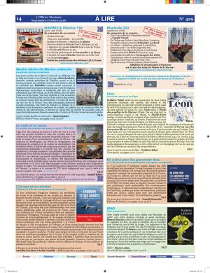 Journal De L'officier De Marine Septembre 2026 2026