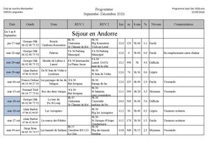 Programme Sept Déc 2026