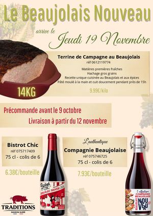 Beaujolais Nouveau 2026