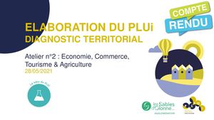 Compte Rendu De L'atelier N°2 - PLUi