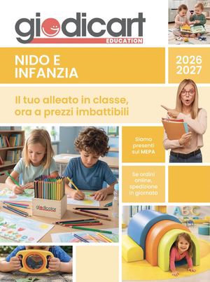 Catalogo Nido e Infanzia 2026/2027 - Parte I | Giodicart Education