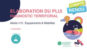 Compte Rendu De L'atelier N°3 - PLUi