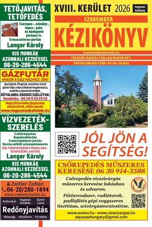 Tizennyolcadik Kerület Kézikönyve 2026 Internet