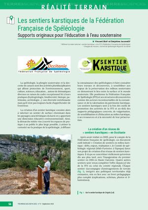 Realite Terrain La Spéléologie L’exploration éDucative