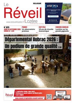 Le Réveil Lozère du jeudi 24 septembre 2026