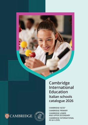 Catalogo Cambridge Loescher Education 2026