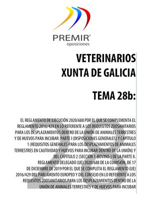 Tema 28 Reglamento Delegado 2020 688 Iic Bovino Juan