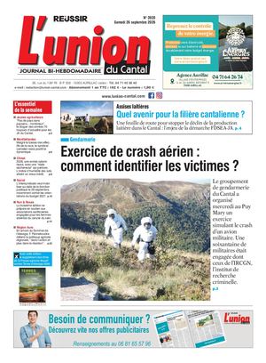 L'union Du Cantal N° 3920