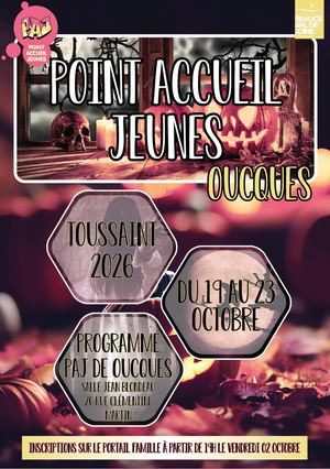 PAJ OUCQUES TOUSSAINT PROGRAMME COMPLET