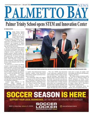 Latest Palmetto Bay print edition front page