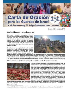 10-2026 Oración por Israel