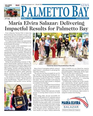 Latest Palmetto Bay print edition front page