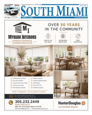 Latest South Miami print edition front page
